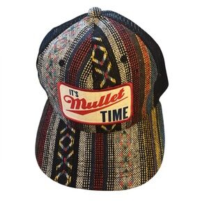 It’s Mullet Time Cap-never worn Adjustable